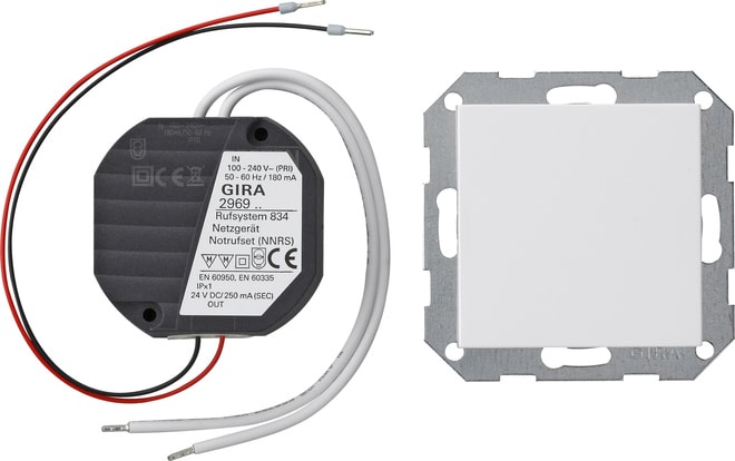 GIRA - GIR296903 RETTIFICATORE RETE IN 250MA SYSTEM 55 BI