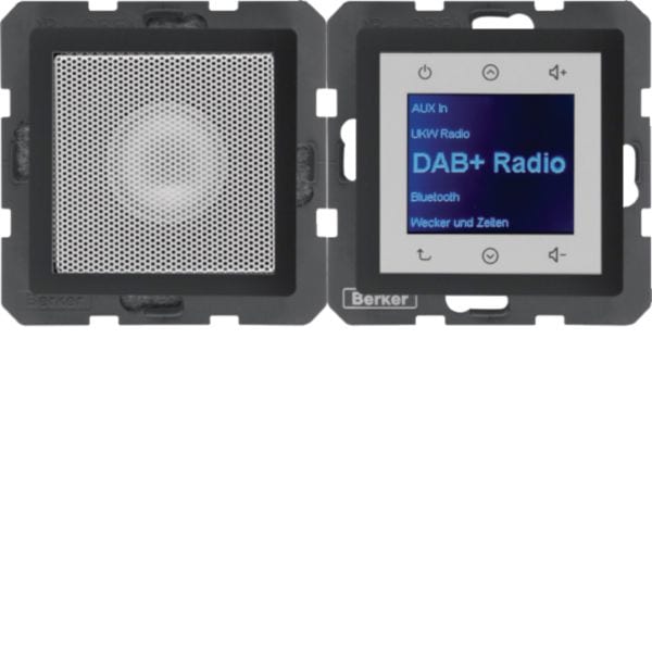 BERKER - BRK29806086 RADIO TOUCH+ALTOP. DAB+, Q.X VELL.ANTR.