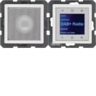 BERKER - BRK29806089 RADIO TOUCH+ALTOP. DAB+ Q.X BIA.POL.VELL