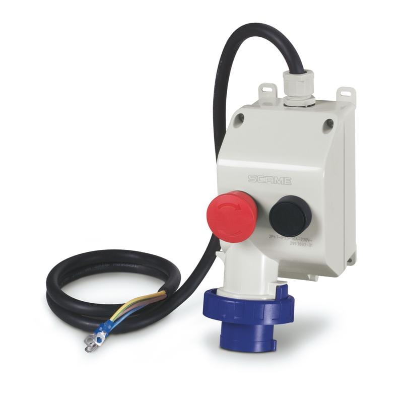 SCAME PARRE SPA - SCA299.1693-06 DISPOSIT.SALVAMOTORE IN 4,0-6,3A 2P+T16A