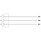PHOENIX CONTACT - PHC1417698 SAC-3P- 3,0-PUR/M 8SIFS AE CAVO SENS/ATT