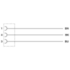 PHOENIX CONTACT - PHC1417698 SAC-3P- 3,0-PUR/M 8SIFS AE CAVO SENS/ATT