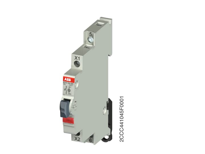 ABB SPA - ABBM093894 E217-16-10C48 PUL.1NA LED 12-48VCA/CC ROSSO