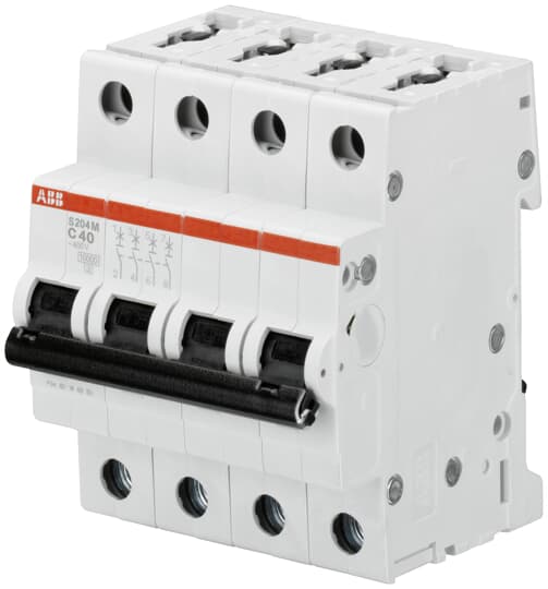ABB SPA - ABBS544047 S204M C63 INTERRUTTORE AUTOMATICO 10KA 4P