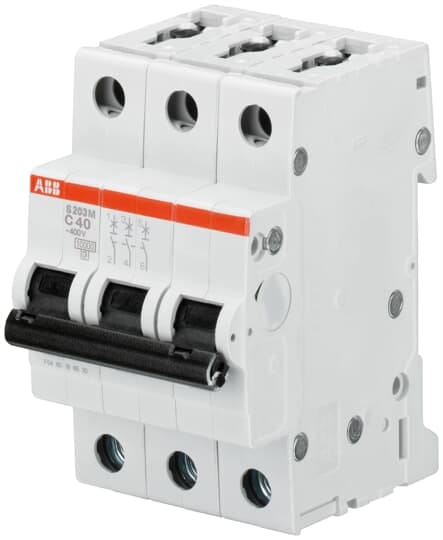 ABB SPA - ABBS601337 S203M K40 INTERRUTTORE AUTOMATICO 10KA 3