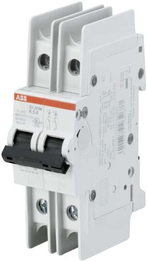 ABB SPA - ABBSU202MK50 SU202M-K50 INT.AUTOMATICO UL489 10KA 2P