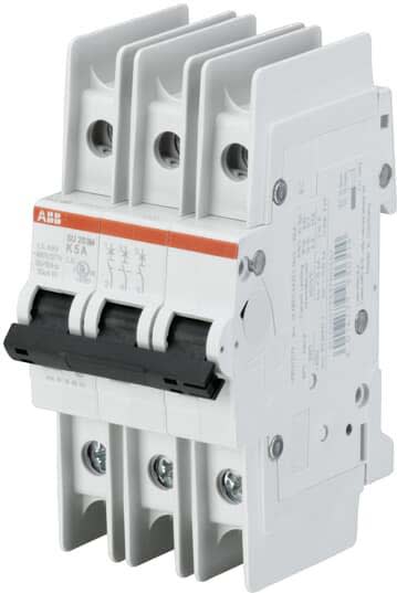 ABB SPA - ABBSU203MK40 SU203M-K40 INT.AUTOMATICO UL489 10KA 3P