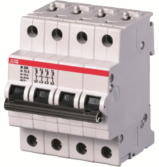 ABB SPA - ABBS615396 M204 40A INTERRUT.SOLO MAGNETICO 25KA 4P