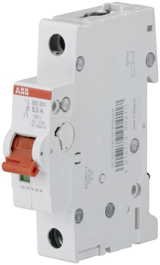 ABB SPA - ABBM990410 SD201/50 INTERRUTTORE-SEZIONATORE  1P 50A