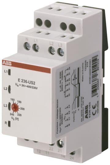 ABB SPA - ABBM951109 E 236-US 2 RELE' MAX. TENSIONE
