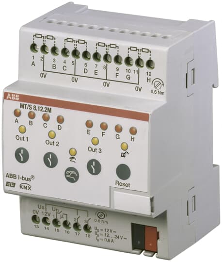 ABB SPA - ABBKNXO002 MT/S 8.12.2M, TERM SICUREZZA 8 CANALI