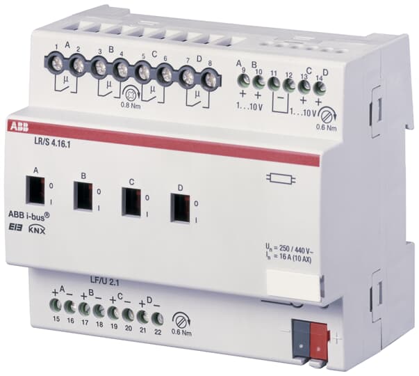 ABB SPA - ABBED 205 0 LR/S 4.16.1 REG.LUMINOSITA',4CAN,1-10V