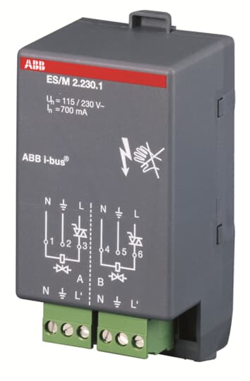ABB SPA - ABBEC 444 6 ES/M 2.230.1 MOD ATT ELET,2C,115/230V AC