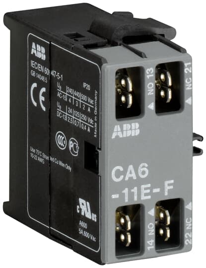 ABB SPA - ABBEL 524 5 CA6-11EF CONT. AUS.LAT. 1NA+1NC X B6/B7-