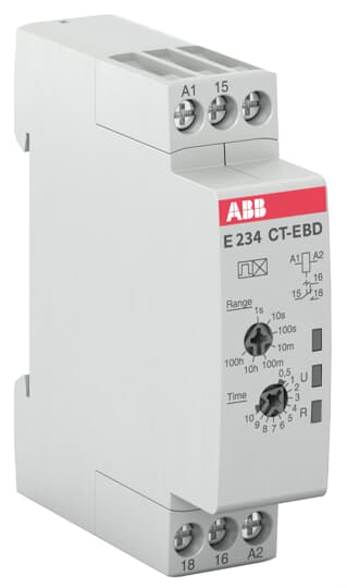 ABB SPA - ABBEA 684 9 E234CT-EBD RELE TEMPORIZZATORE INS.DIF.
