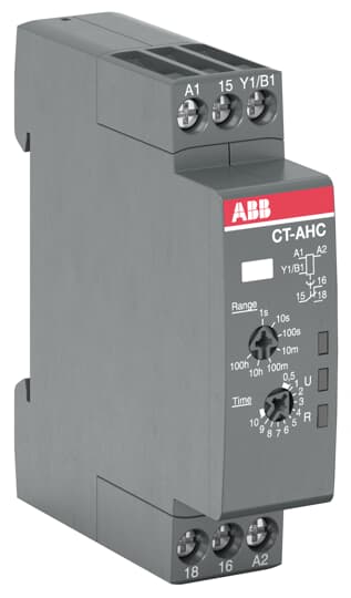 ABB SPA - ABB1SVR508110R0000 CT-AHC.12 TIMER, OFF-DELAY