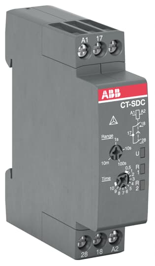 ABB SPA - ABB1SVR508211R0100 CT-SDC.22 TIMER, STAR-DELTA