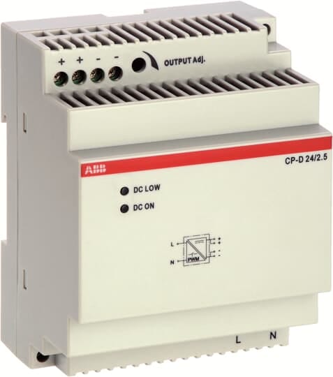 ABB SPA - ABBM966118 CP-D 24/2.5 ALIMENTATORE 2.5A 24VCC