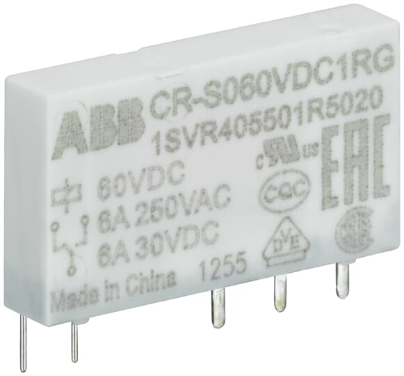 ABB SPA - ABBCRS005VDC1R CR-S005VDC1R REL? X ZOCCOLO 6 MM