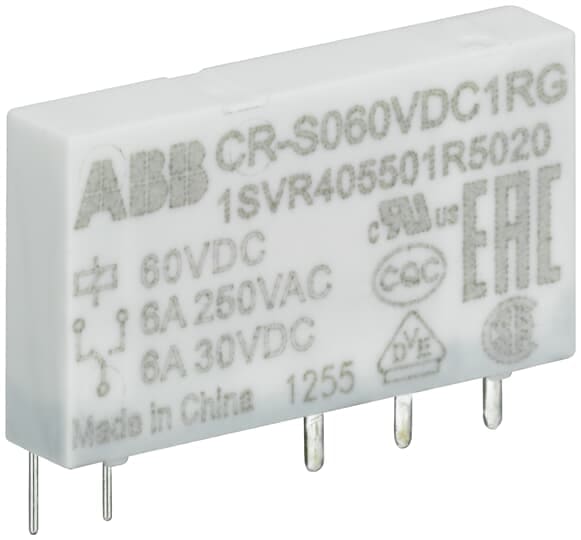 ABB SPA - ABBCRS012VDC1RG CR-S012VDC1RG REL? X ZOCCOLO 6 MM