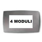 ABB SPA - ABB2CSE0407SMP PLACCA SMART TECN. 4M, GRIGIO PIETRA