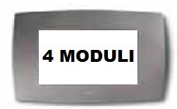 ABB SPA - ABB2CSE0407SMP PLACCA SMART TECN. 4M, GRIGIO PIETRA