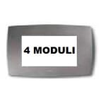 ABB SPA - ABB2CSE0407SMP PLACCA SMART TECN. 4M, GRIGIO PIETRA