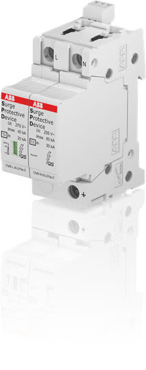 ABB SPA - ABBOVR021N40275STS OVR T2 1N 40 275S P TS SPD 1P+N 40KA QS
