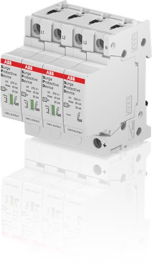 ABB SPA - ABBOVR023N40275S OVR T2 3N 40 275S P SPD 3P+N 40KA QS