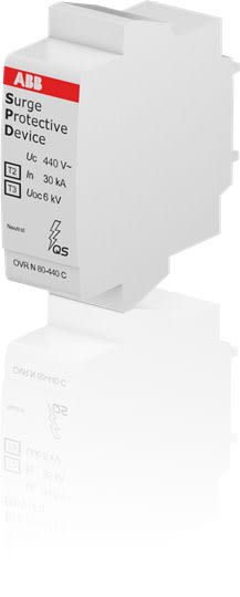 ABB SPA - ABBOVR23N80440C OVR T2+3 N 80 440 C CARTUCCIA 80KA 440V QS