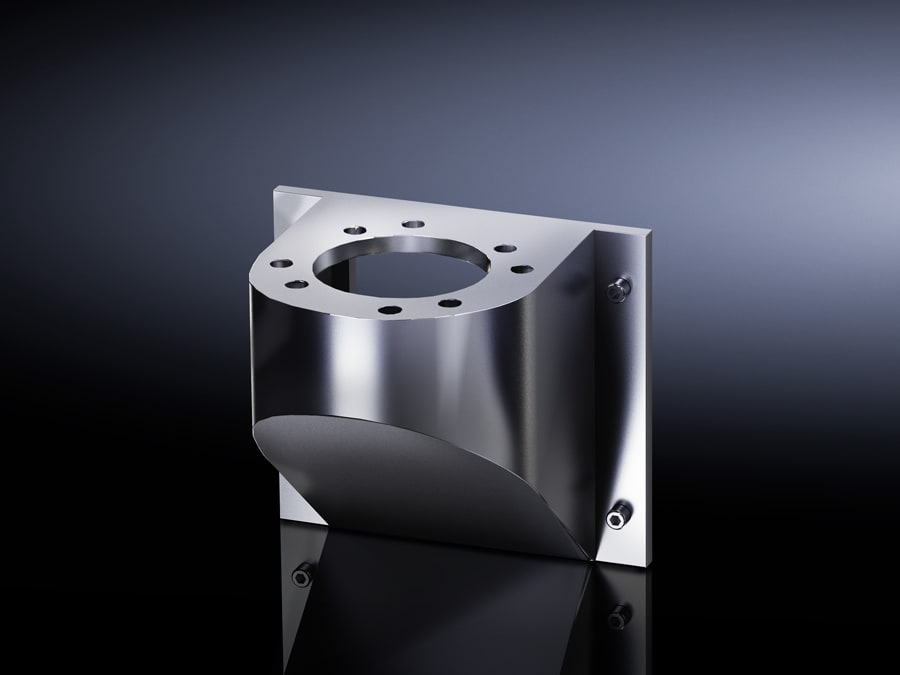 RITTAL SPA - RIT6665500 CP 40 SUPPORTO A PARETE INOX