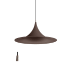 LINEA LIGHT (ILED) - ILDCA025ADNEZZ MORGANA DARK BROWN BRUSHED NICKEL
