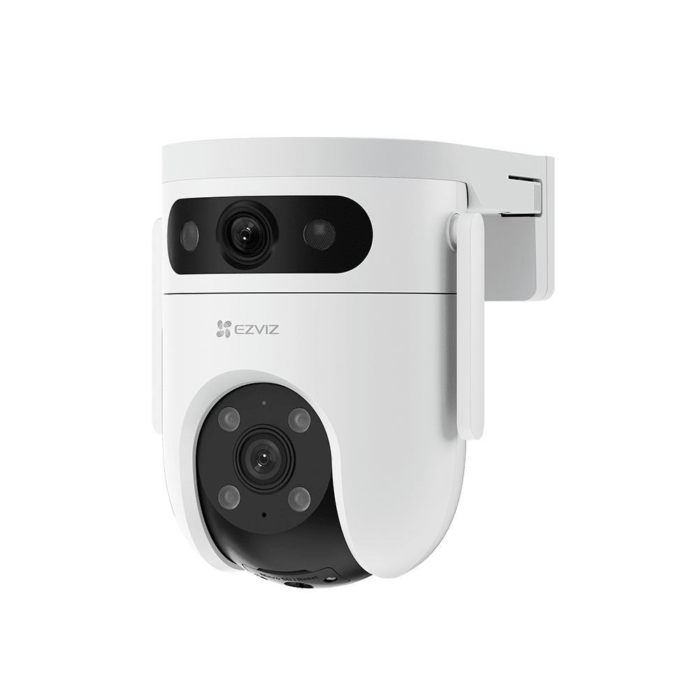 HIKVISION ITALY SRL - EZV303103044 Telecamera a doppia ottica 5+5 MP da esterno, Wi-Fi