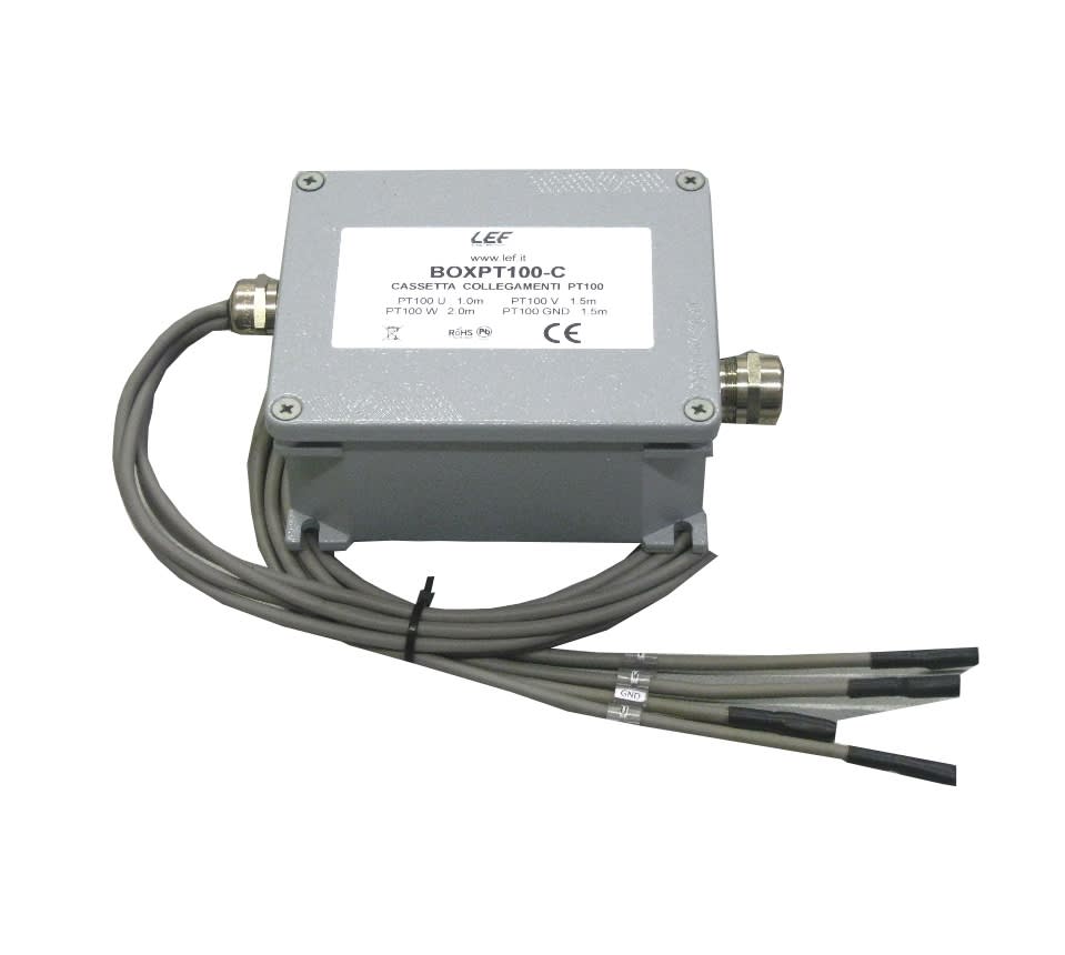 LEF SRL - LEXBOXPT100-C CASS.ALLU. CABL. 4 PT100S (160-1250KVA)