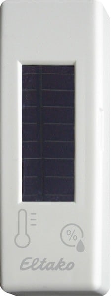 ELTAKO - EAK30000563 Sensore di temperatura+umidità wireless, bianco puro lucido