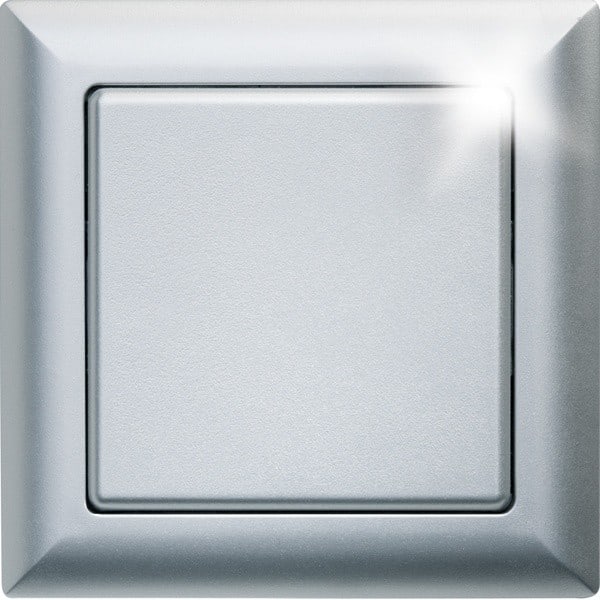 ELTAKO - EAK30000591 WIRELESS PUSHBUTTON 55X55MM ALU PAINTED