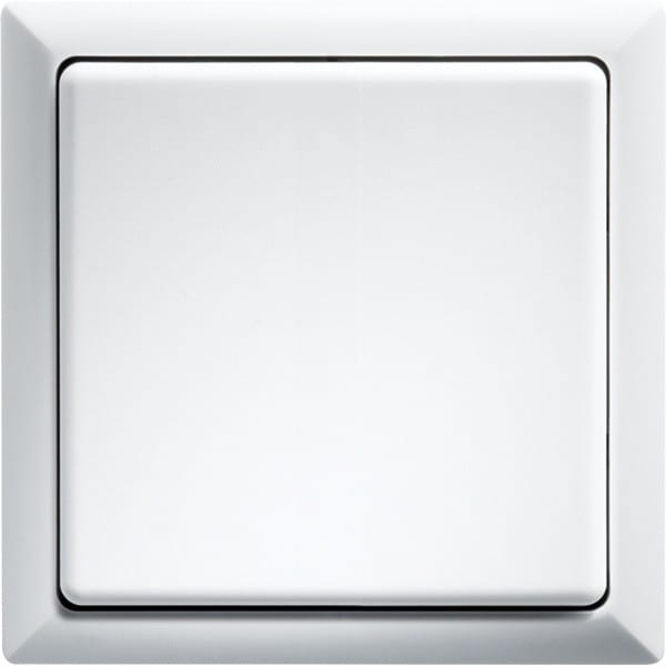 ELTAKO - EAK30000702 Pulsante piatto wireless senza batteria o filo, bianco puro