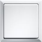 ELTAKO - EAK30000702 Pulsante piatto wireless senza batteria o filo, bianco puro