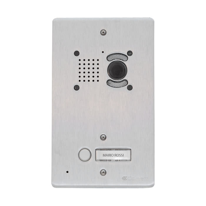 COMELIT GROUP SPA - COE3002NV PULSANTIERA VIDEO IN ALLUMINIO, 2 PULS,