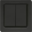 ELTAKO - EAK30055708 Pulsante wireless a 4 vie in E-Design55, antracite opaco
