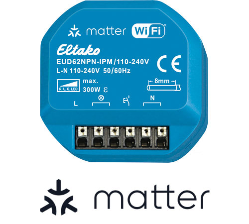 ELTAKO - EAK30062007 UNIVERSAL DIMMING ACTUATOR IP, MATTER OV