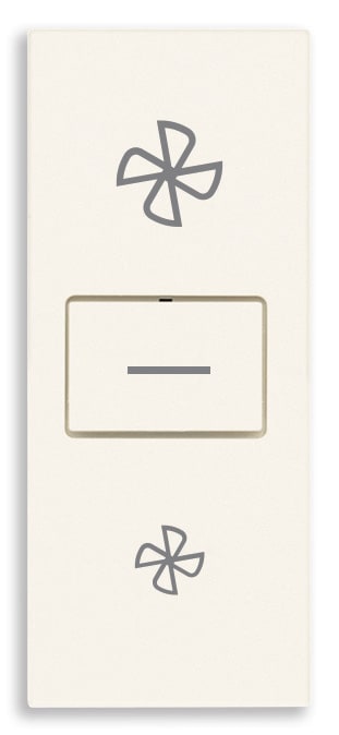 VIMAR SPA - VIW30063.B COMMUTATORE 1P 10AX FAN-COIL BIANCO