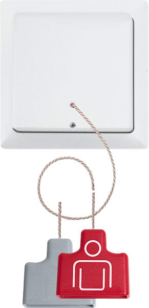 ELTAKO - EAK30067545 Interruttore a strappo wireless bianco puro lucido