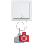 ELTAKO - EAK30067545 Interruttore a strappo wireless bianco puro lucido