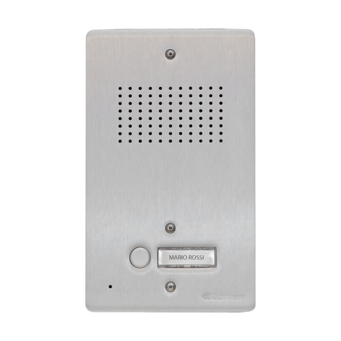 COMELIT GROUP SPA - COE3008NA PULSANTIERA AUDIO IN ALLUMINIO, 8 PULS,