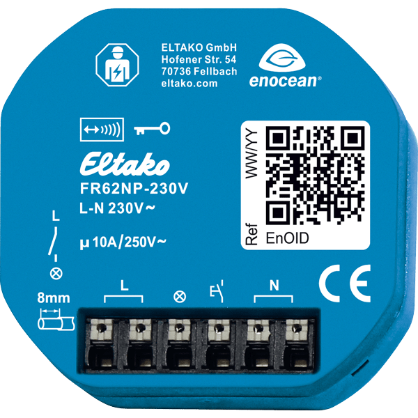ELTAKO - EAK30100543 ATTUATORE WIRELESS ENOCEAN AD IMPULSI 10