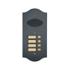 COMELIT GROUP SPA - COE3014/2/RI/A PULS. ANTRACITE AUDIO SERIE ROMA PER GRU