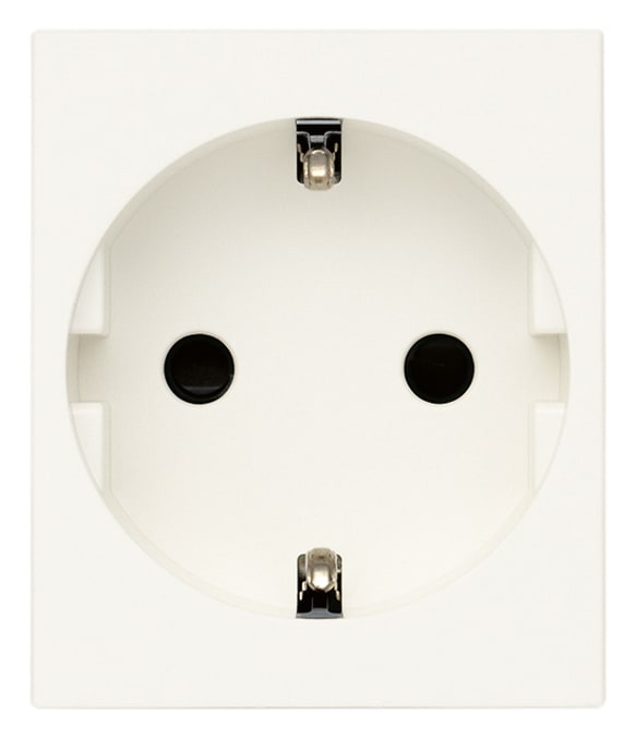 VIMAR SPA - VIW30208.B Presa SICURY 2P+T 16A tedesco bianco