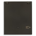 VIMAR SPA - VIW30208.CG PRESA SICURY 2P+T 16A DE + COPER. NERO