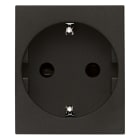 VIMAR SPA - VIW30208.G PRESA SICURY 2P+T 16A TEDESCO NERO